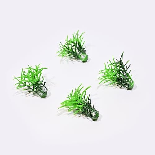 AMAROBA Plastic 80 Pcs Artificial Grass Plant For School Project Work, Green Grass Can Be Used In School Projects/Science Models/Summer Craft Projects By Kids Or Adults (Pack Of 80) - Image 4