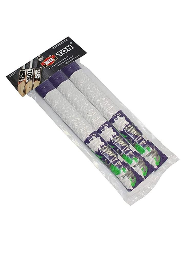 SS PREMIUM Cricket Bat Grip | Pack Size: Pack of 3 | Shock absorbing bat grip |  Anti-slip | Suitable for full-size Bat Handle  - Image 1