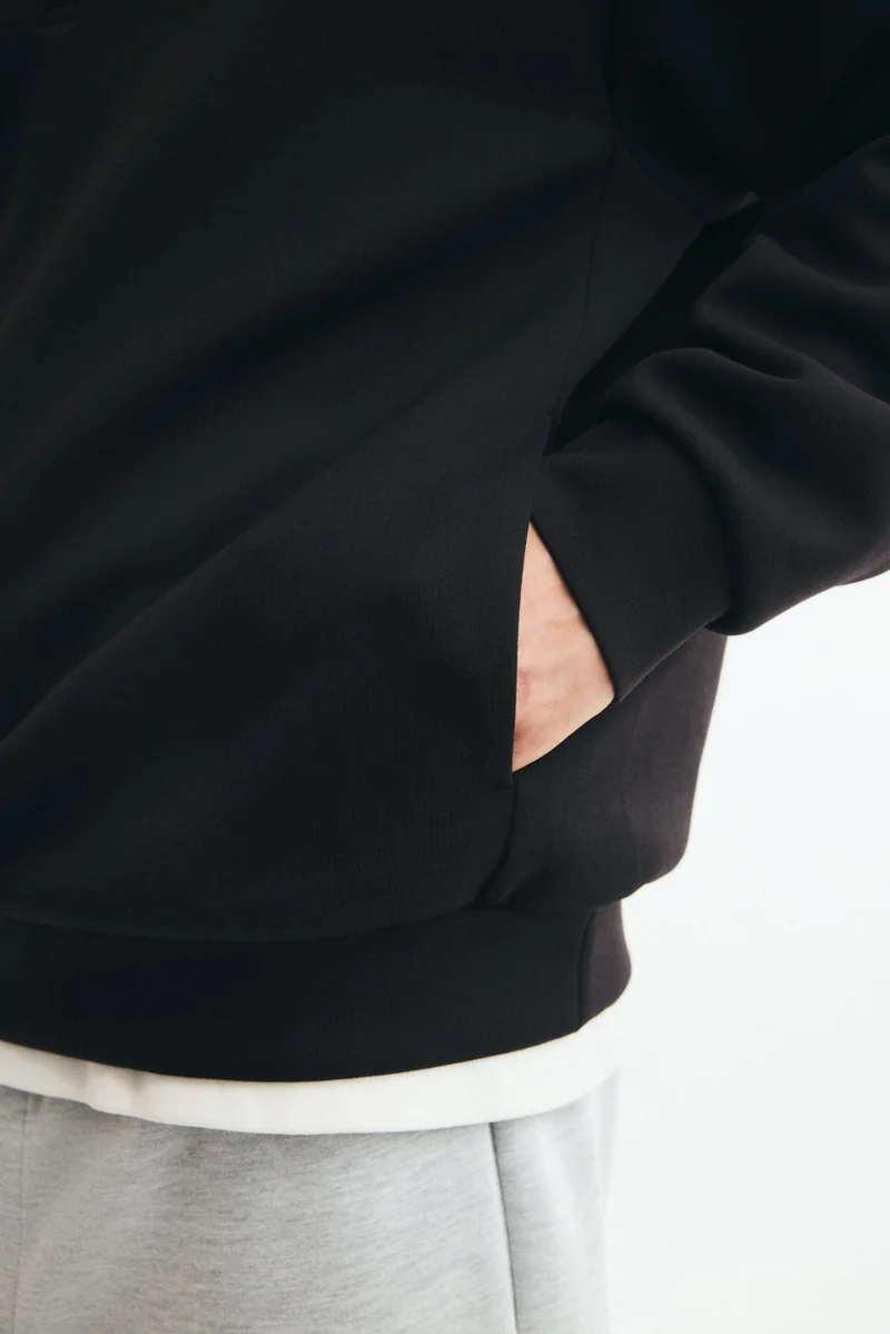 H&M  Relaxed Fit Zip-top sweatshirt for Men | Best Price UAE