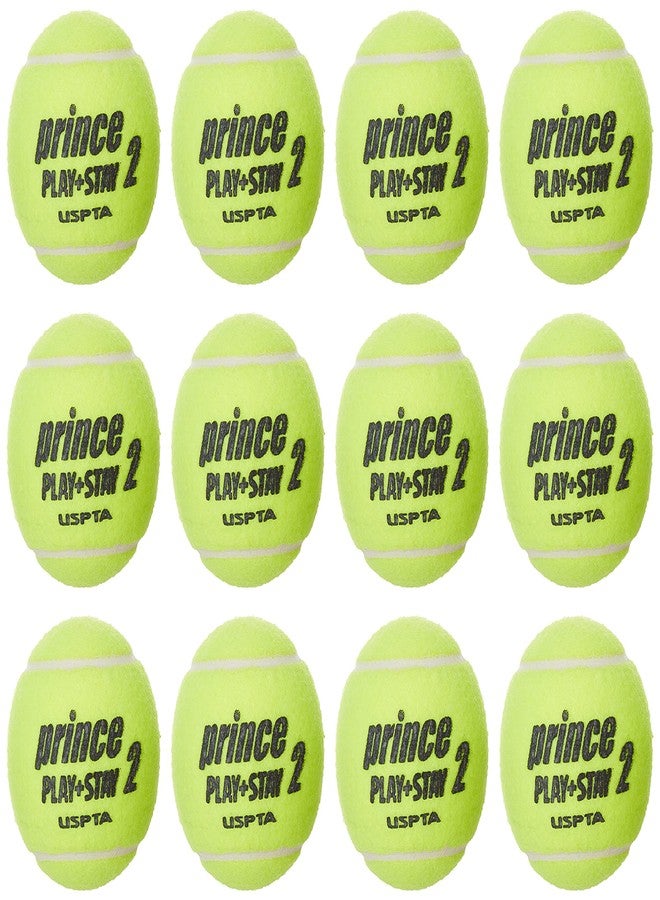 برنس مضرب تنس برينس تور 23 مع 12 كرة تنس برتقالية من المرحلة الثانية، وجوارب وسوار معصم أبيض - Image 5