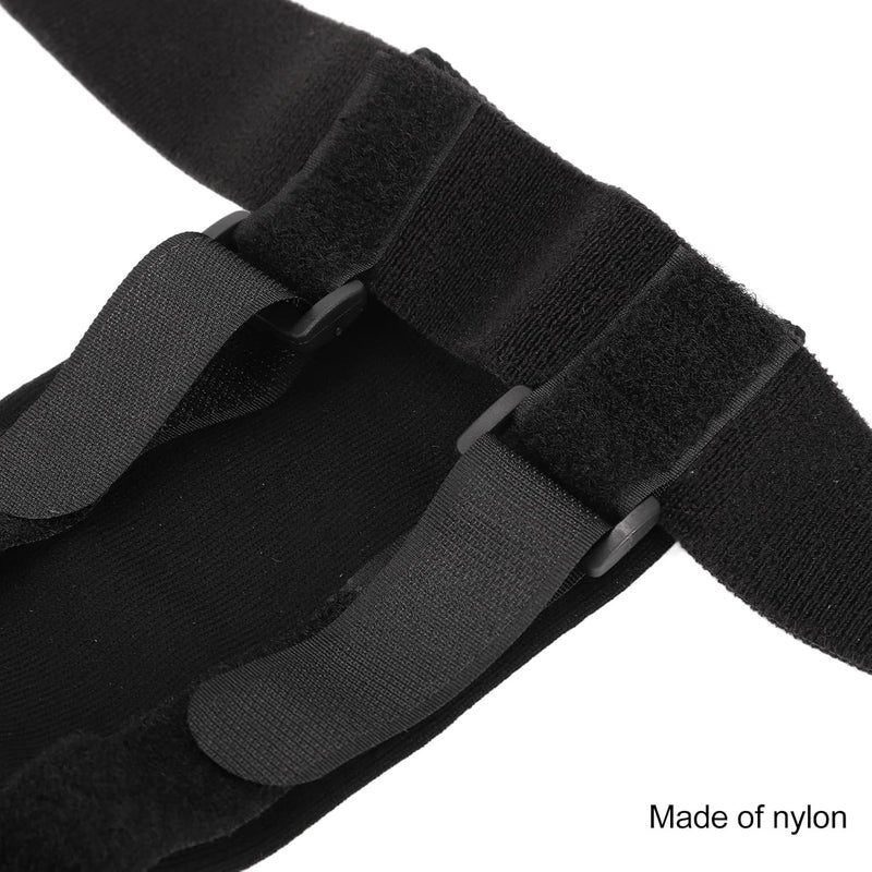 woobles Plantar Fasciitis Night Splint Sock, Adjustable Dual Strap Design Dorsiflexion Night Splint Compression Socks Sleeping Stretch Sock for Fascia, Tendon and Calf Stretching or Arch Pain(L) - Image 4