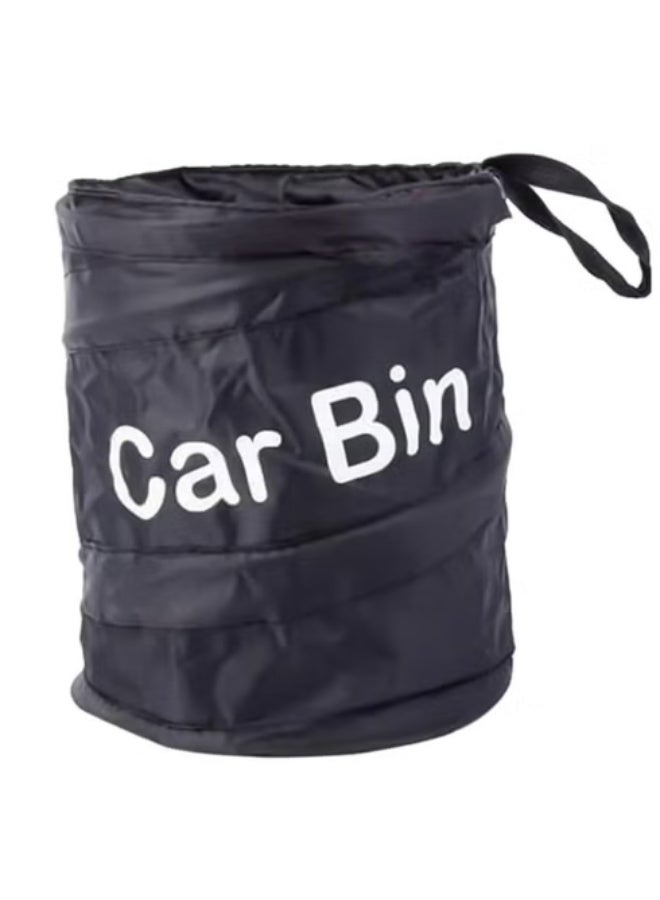استريكو سلة مهملات السيارة، حاوية تخزين معلقة مقاومة للماء، كيس قمامة داخلي أسود، ملحق تنظيم السيارة