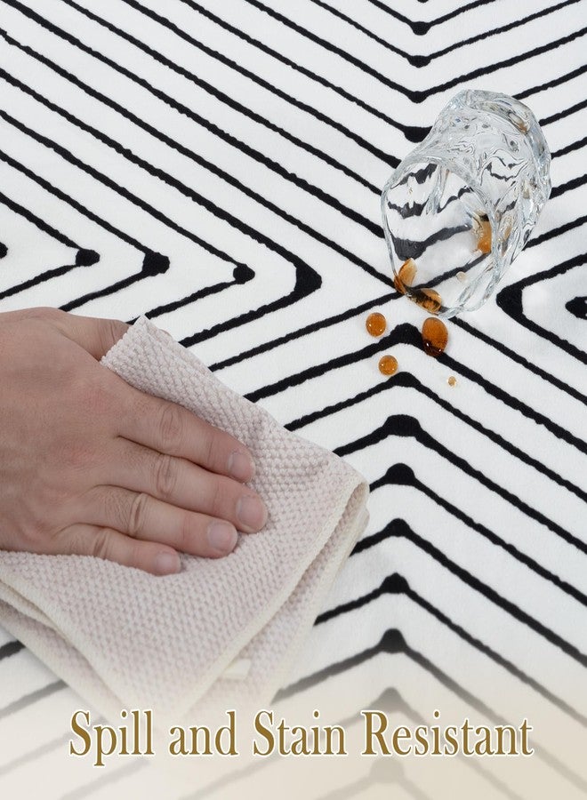 لايف بوكس سجادة ممر قابلة للغسل من لايف بوكس، مقاس 2×6، سجادة عصرية للمطبخ والمدخل، سجادة داخلية مانعة للانزلاق ولا تتساقط أليافها، مناسبة للممرات والمطابخ والمداخل وغرف الغسيل والحمامات - Image 5