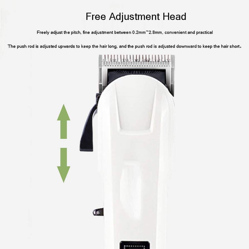 Concepta Hair Trimmer for Men Hair Cutting – Rechargeable Beard Trimmer for Man – Waterproof Shaver with USB Charging & 4 Combs for Hairs, Beard And Moustaches - Cordless Hair Trimmer - Image 3