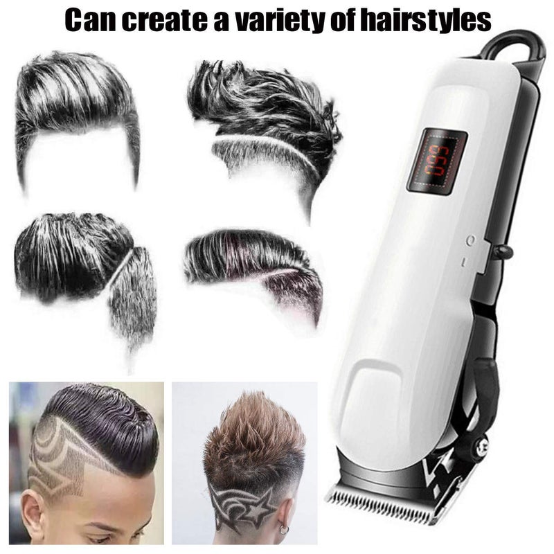 Concepta Hair Trimmer for Men Hair Cutting – Rechargeable Beard Trimmer for Man – Waterproof Shaver with USB Charging & 4 Combs for Hairs, Beard And Moustaches - Cordless Hair Trimmer - Image 5