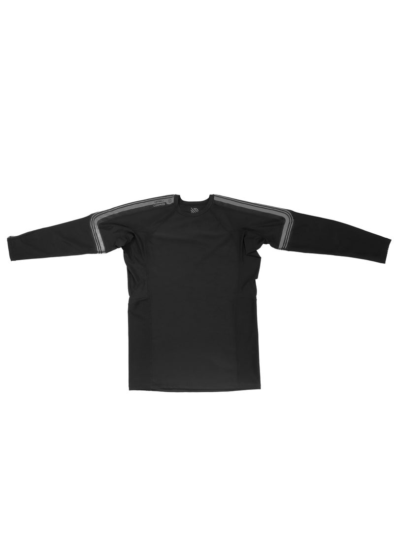 Sanabul Core Long Sleeve Jiu Jitsu Rash Guard MMA BJJ Wrestling Shirt Grappling GUN METAL SMALL - Image 2