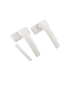 Domus Domus Aluminium Door Handle White - DSL61  - Image 1