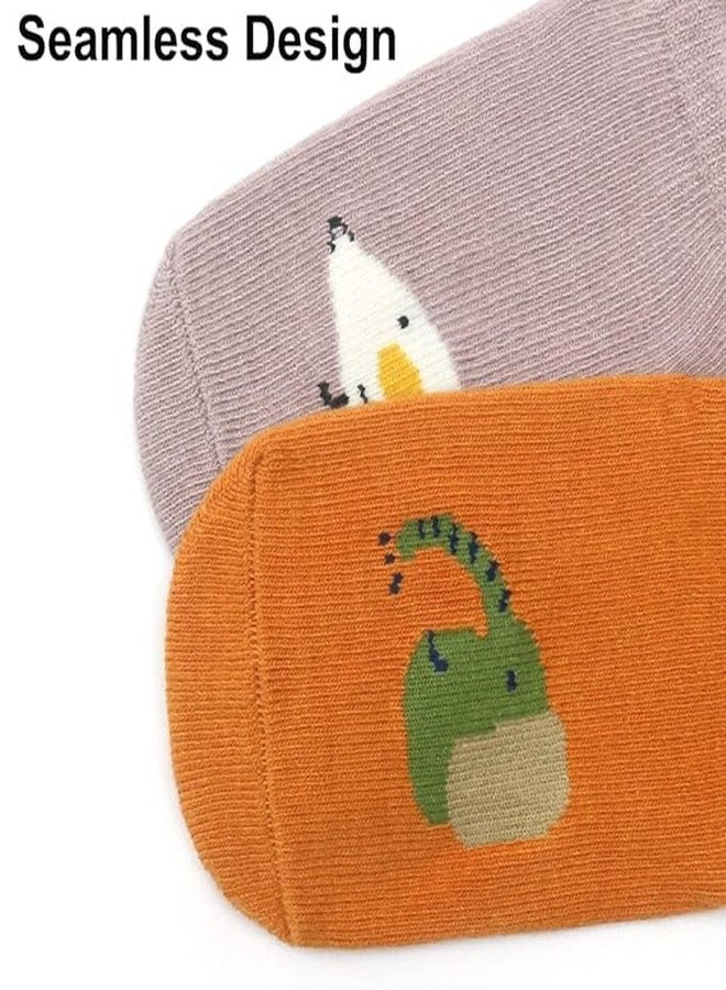 HIYON Non Slip Baby Socks with Grip Non Skid Ankle Socks for 6-12 Month Infants 1-5 Years Toddlers Kids Boys Girls - Image 5