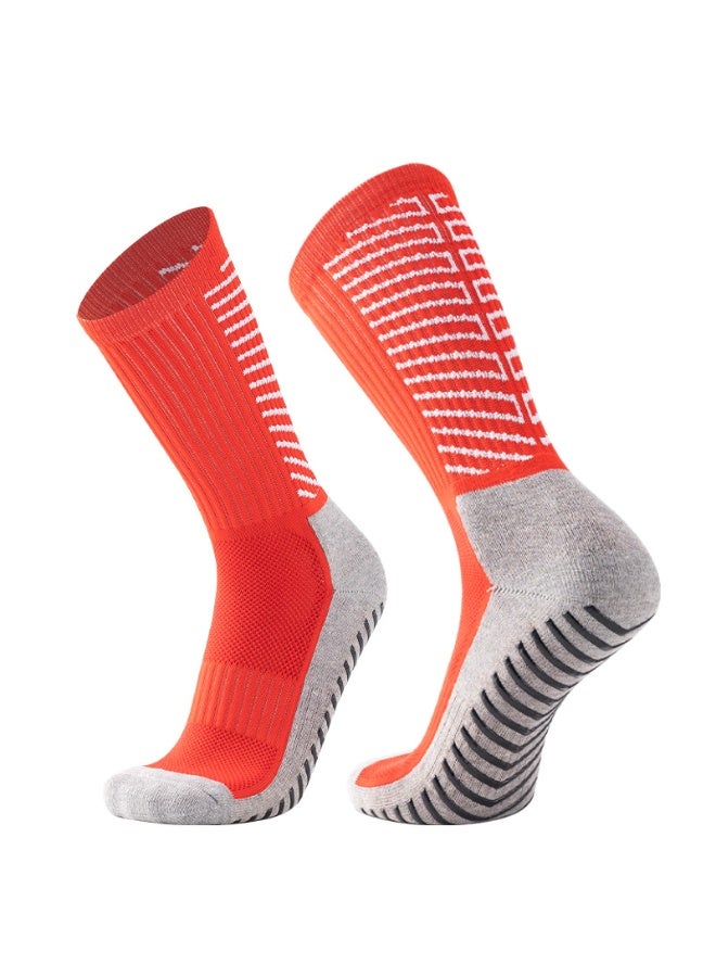 KUYING Fashion Anti Slip Breathable Sports Socks Three Piece Set 