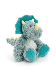 DEMDACO Drake Mellow Fellows Dinosaur Turquoise Children'S Plush Stuffed Animal Toy  - Image 2