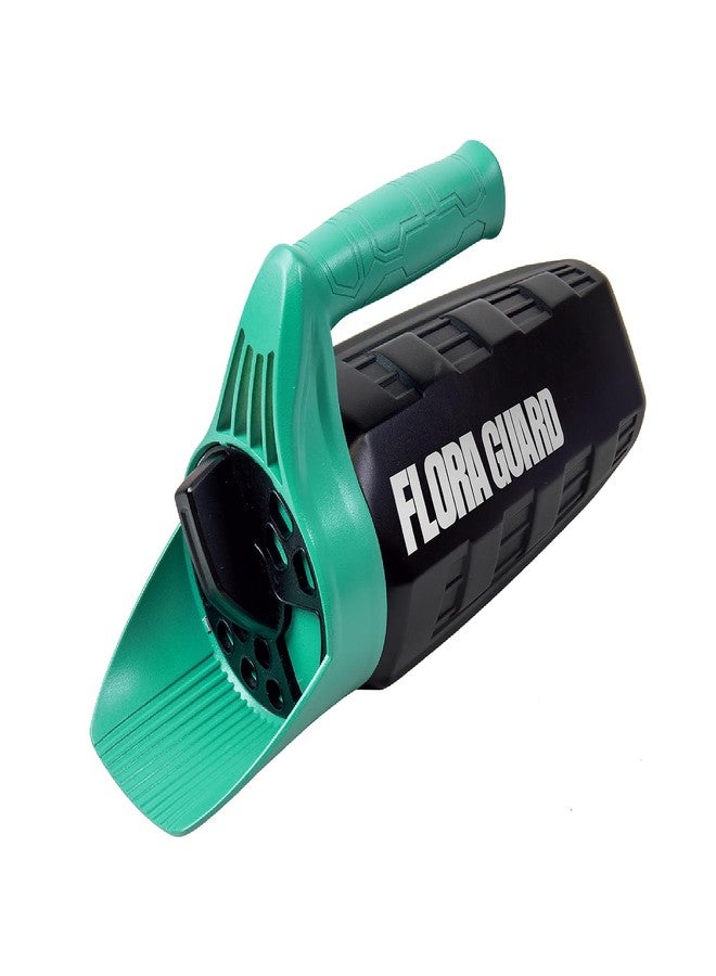 FLORA GUARD Salt Spreader for Snow, Ice Melt Spreader, Multiple Adjustable Handheld Sizes for Snow Salt, Ice Melt, Grass Seed, Fertilizer, Lightweight and Easy to Use for Women & Seniors(30Oz) - Image 1