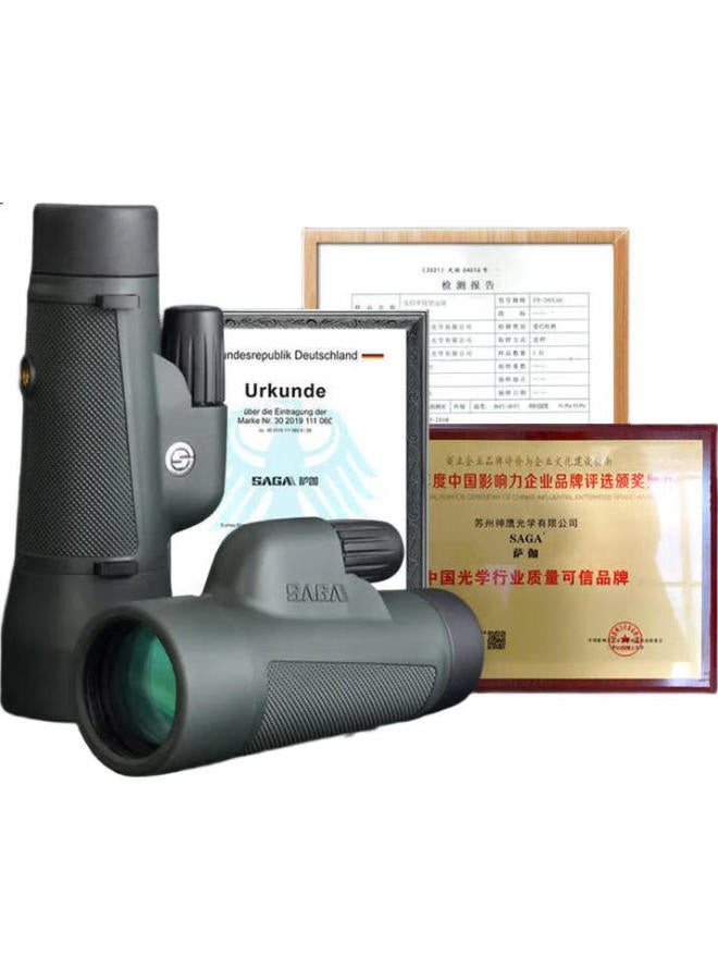 Saga Monocular Telescope With Professional Ed Lenses, High Magnification, High Definition, Low-Light Night Vision, Portable, For Outdoor Use, Concert Viewing, And Phone Photography - Image 1