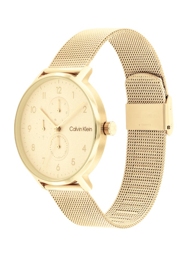 CALVIN KLEIN ساعة يد للجنسين أنالوج دائرية الشكل من الفولاذ المقاوم للصدأ 25200403 - 40 مم - Image 1