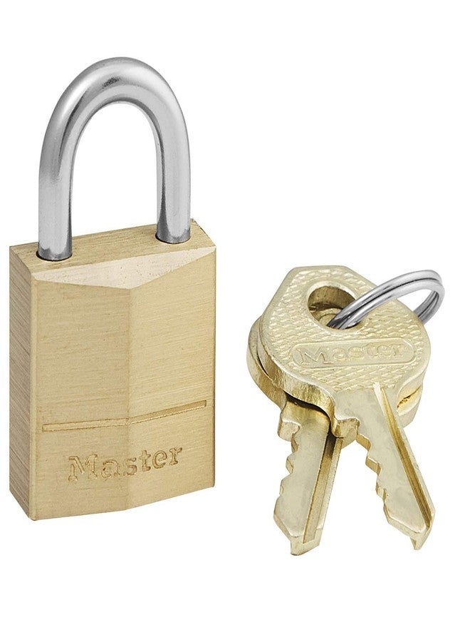Master Lock 120D Brass Padlock - Image 1