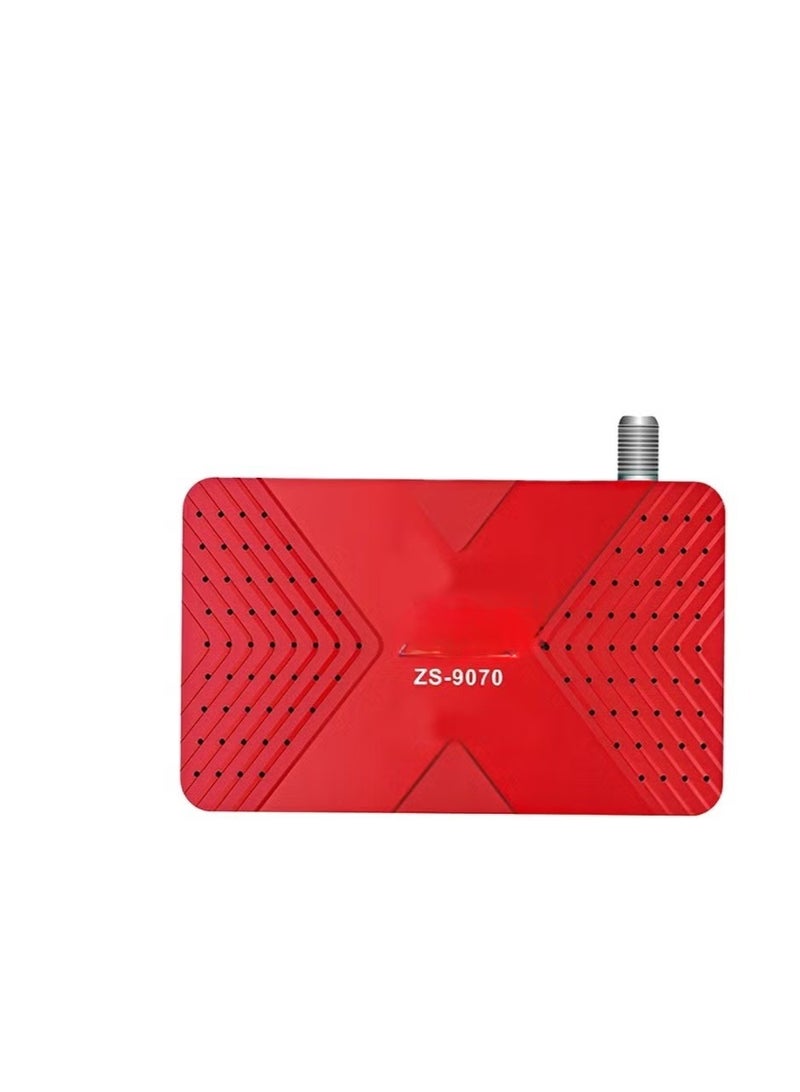 ZS-9070 Digital Satellite Receiver - Red