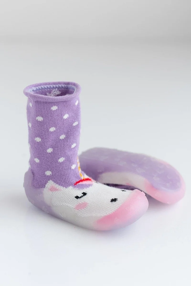 Mama Yoyo Nou Nou Unicorn Non-Slip Sock Slippers
