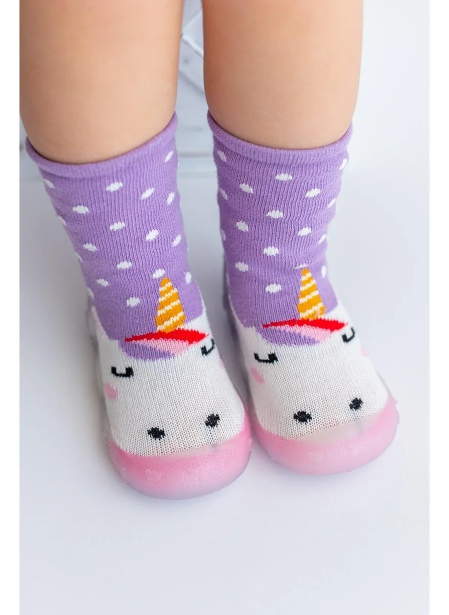 Mama Yoyo Nou Nou Unicorn Non-Slip Sock Slippers