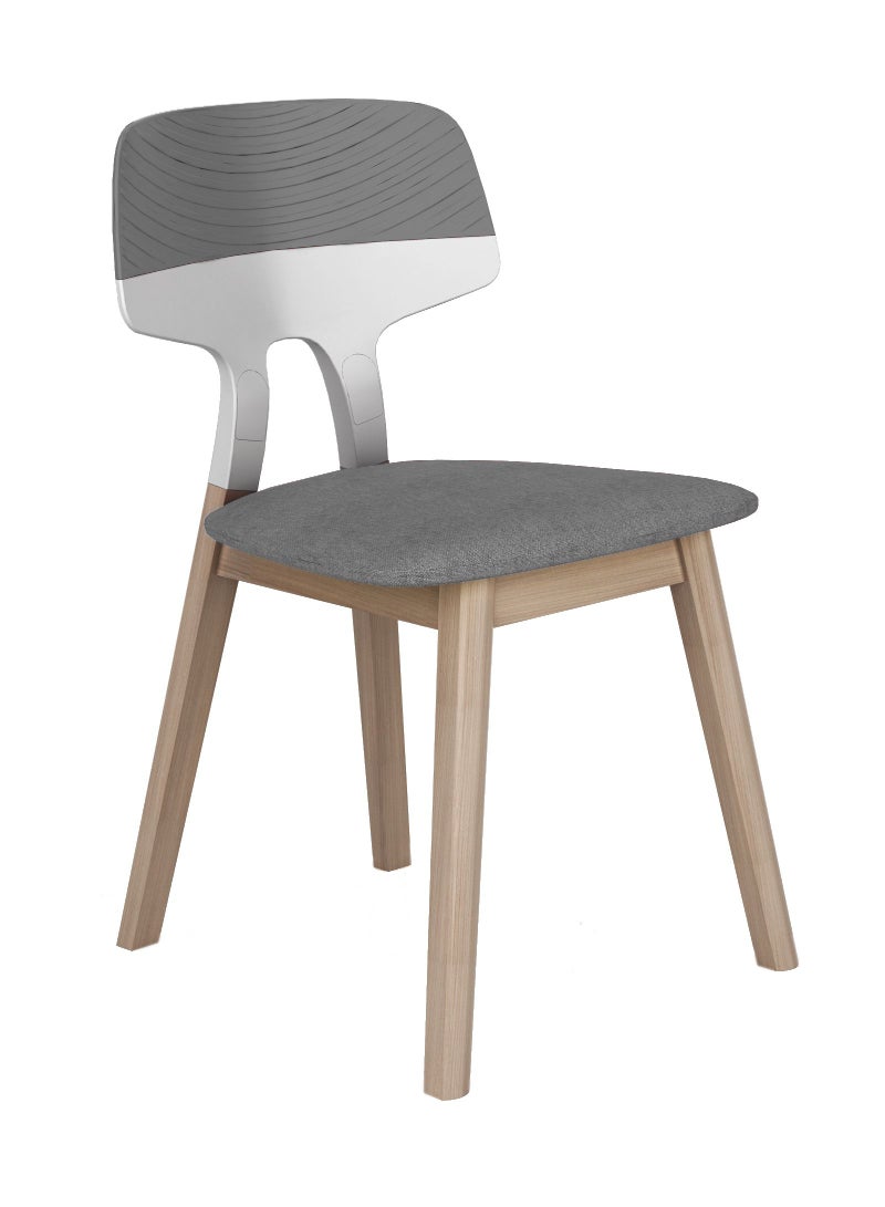 BAFCO Sunshine TPU Back Ergonomic Office Executive Modern Comfort Mesh Wide Seat Home Working Study Office Cafeteria Chair (Grey) - Image 1