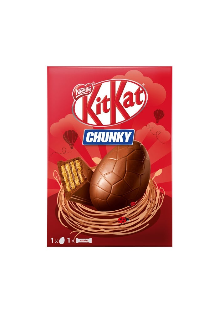 Chocolate Egg, With KitKat Bar - 129g, UK