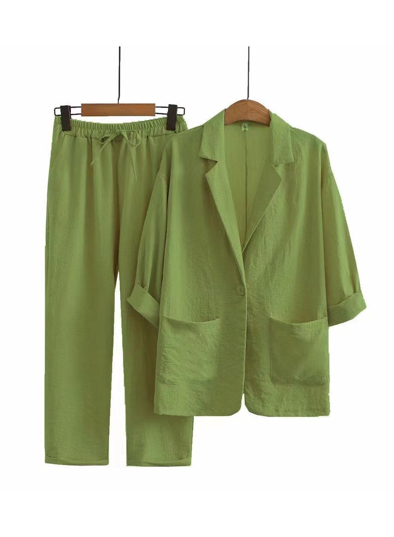 Shougu Loose And Fashionable Casual Suit Set  - Image 1
