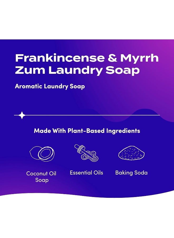 ZUM Zum Indigo Wild - Clean Aromatherapy Laundry Soap 64 Loads Frankincense & Myrrh - Image 2