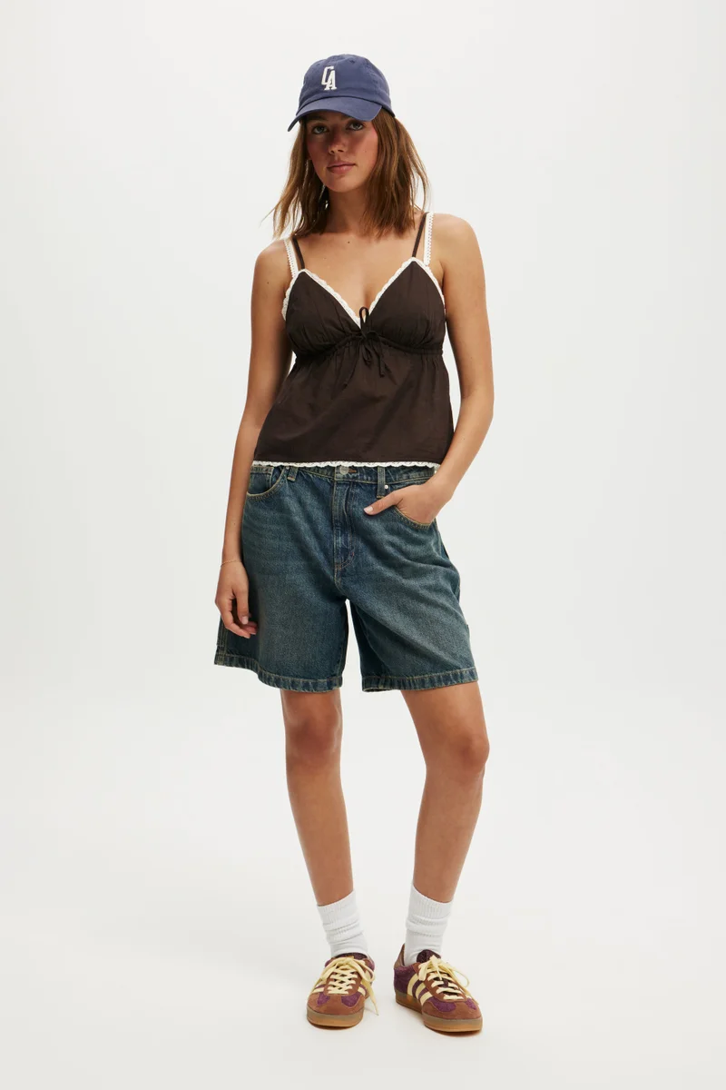 Cotton On Relaxed Denim Short