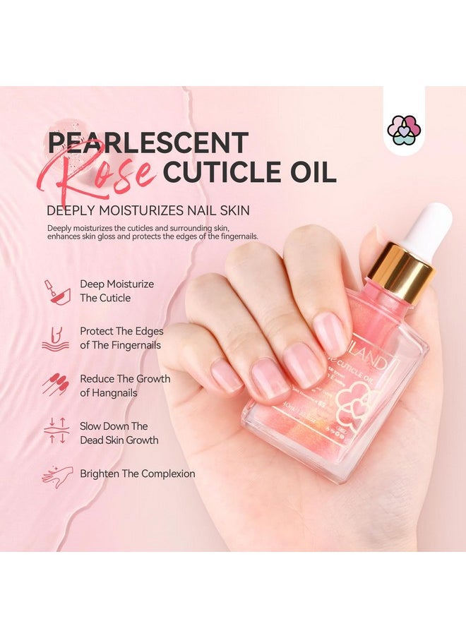Saviland Cuticle Oil Vitamin E 40Ml Rosehip Nail Growth Oil Jojoba Mineral Nail Oil Plantbased Cuticle Oil For Nail Ultra Nourishing Repair Nail  - Image 2