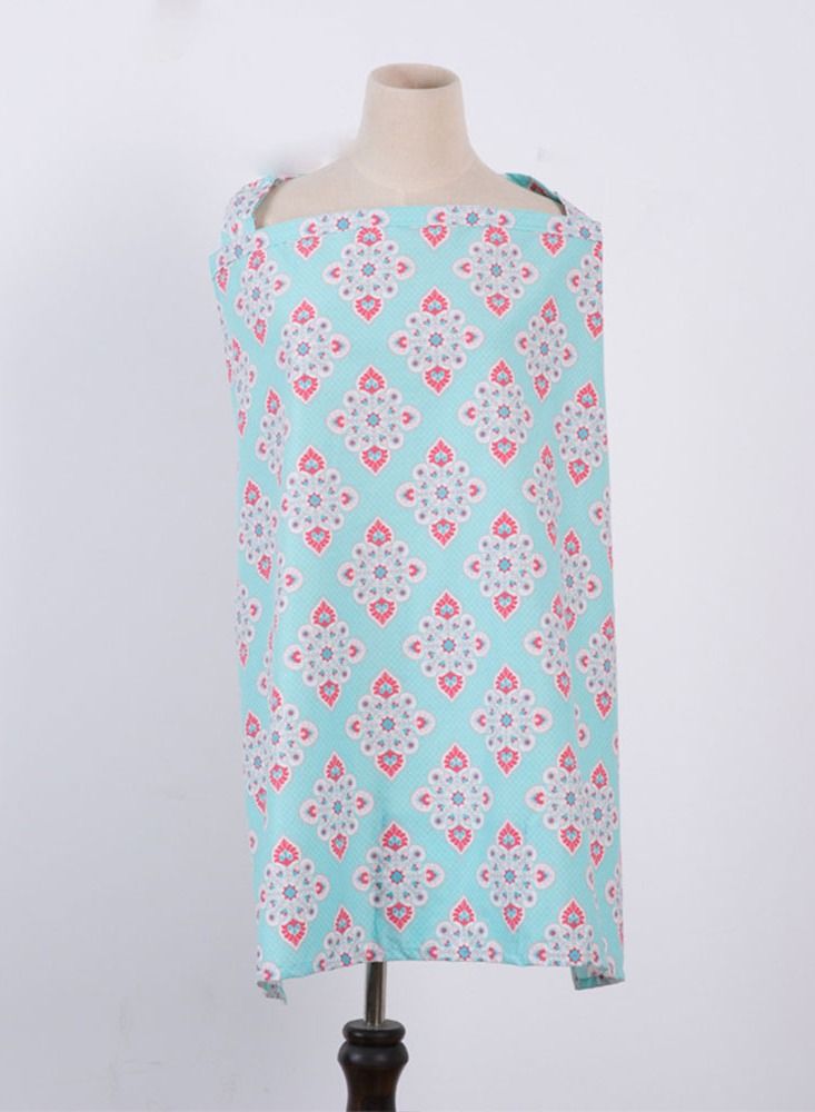MARGOUN Nursing Cover Breastfeeding Privacy Feeding Cover Maternity Cotton Apron Adjustable Full Coverage Shawl Cloth 