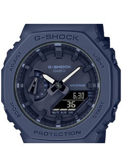 CASIO Casio Women Watch G-Shock Octagonal Smoky Monochromatic Stylish Solid Colors Analog Digital Black Dial Resin Band GMA-S2100BA-2A1D  - Image 3