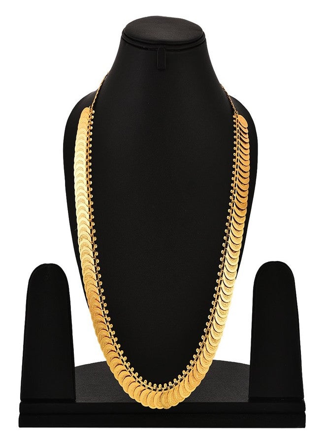 KENNICE Gold-Plated Long Temple Coin Traditional Neclace For Women And Girls - Image 2