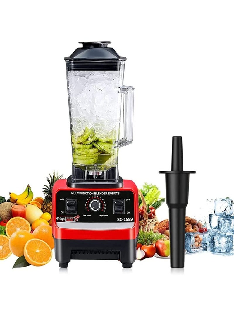 SILVER CREST 2.5L 4500W BPA Free Heavy Duty Blender Mixer Electric High Speed Juicer Food Processor Ice Smoothies Crusher Blander  - Image 1