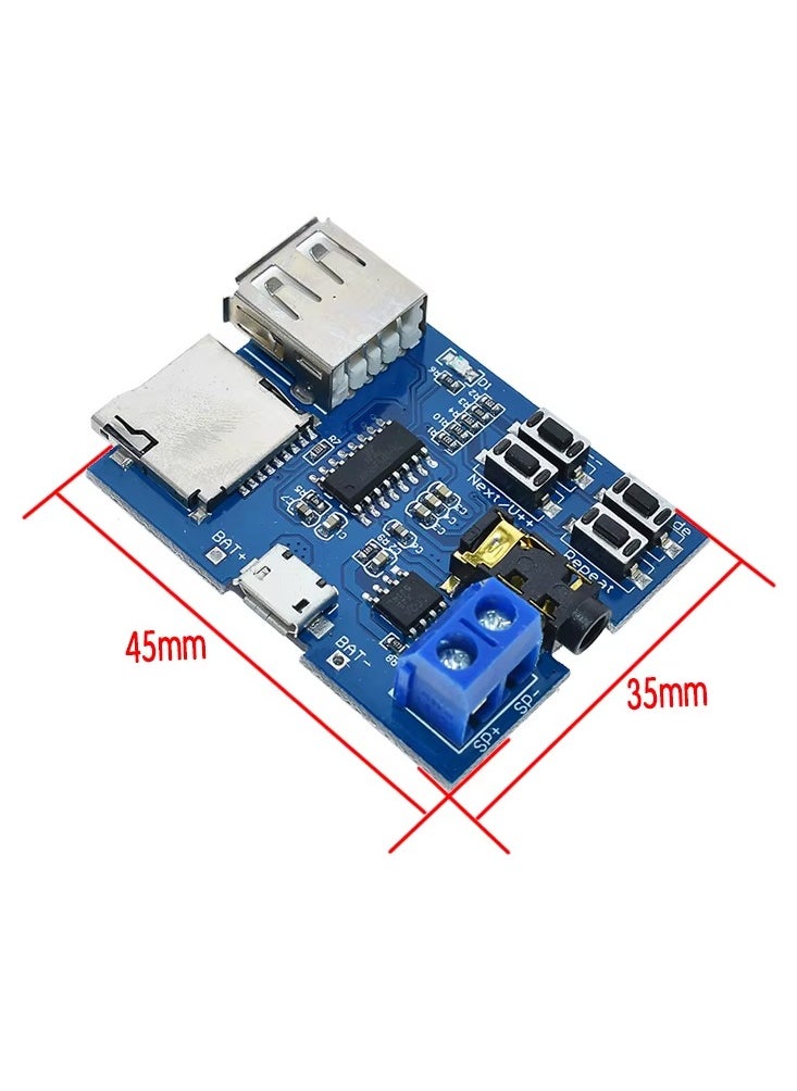 TF Card U Disk MP3 Format Decoder Board Module Decoding Audio Player