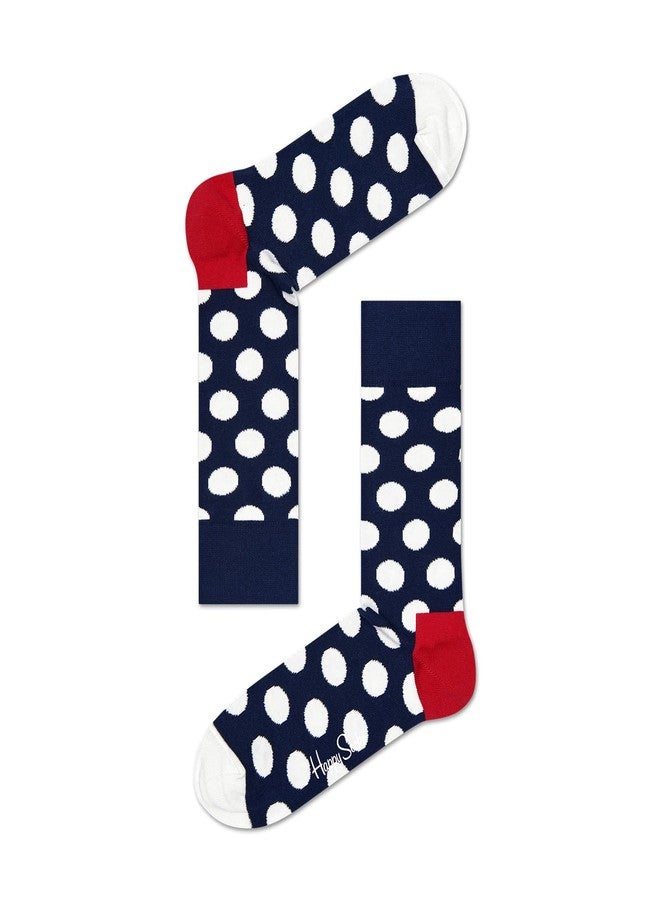 Happy Socks Big Dot Sock | Unisex Iconic Mainline Socks| SIZE 36-40 - Image 1
