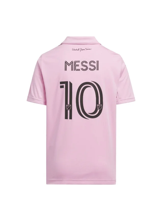 adidas قميص كرة قدم وردي للأولاد Imcf H Jsy Y N مقاس 128
