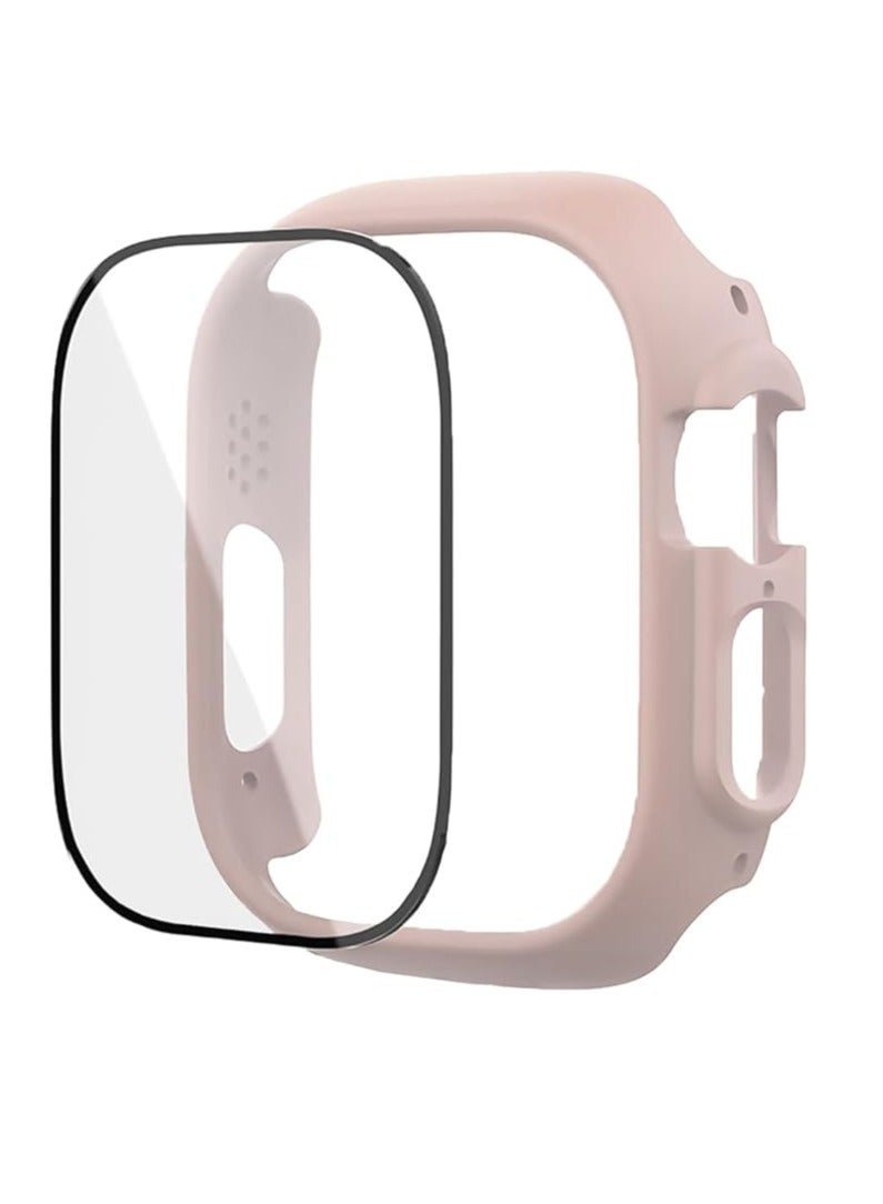 Strap Compatible with Apple Watch Ultra 49mm,Soft Silicone Sport Breathable Wristband Replacement Strap Men Women Strap With Protective Cover Screen Shockproof - Image 2