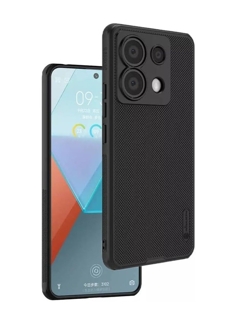 Nillkin Xiaomi Redmi Note 13 Pro 5G Xiaomi Poco X6 5G Case Super Frosted Shield Pro Matte All-Round Protection Anti-scratch Slim Luxury PC Hard Protection Back Cover for Redmi Note 13 Pro,Poco X6 5G Black  - Image 1