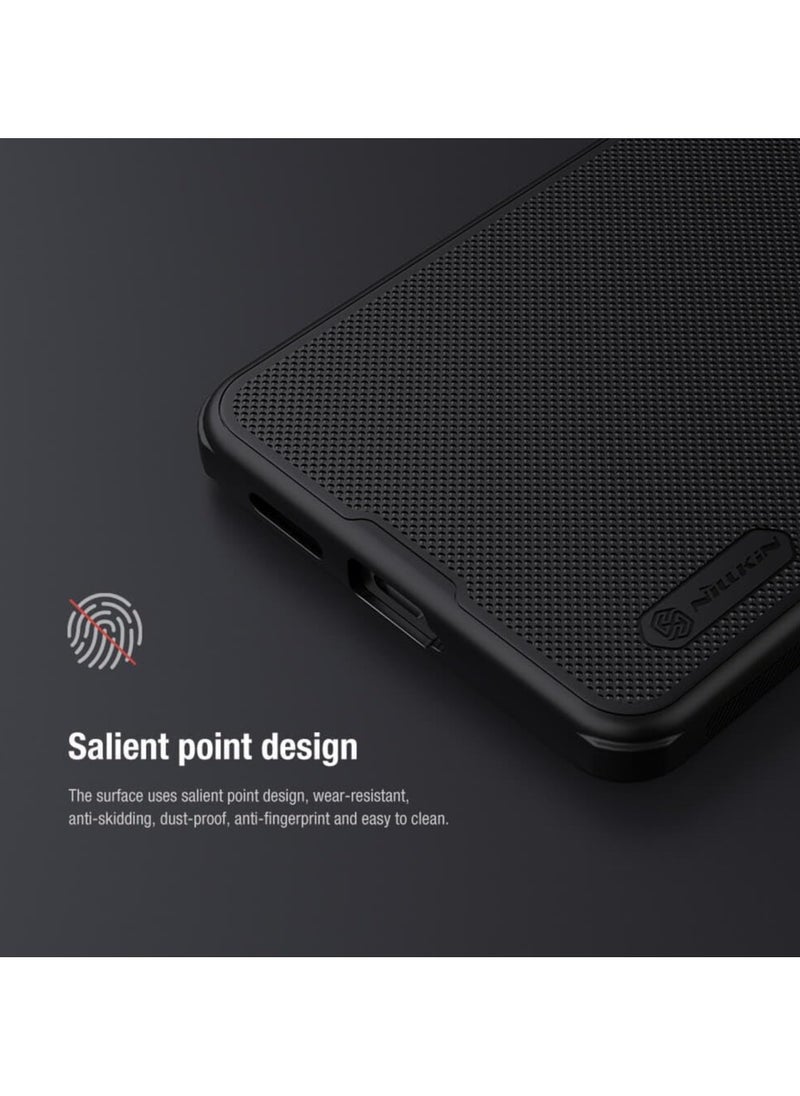Nillkin Xiaomi Redmi Note 13 Pro 5G Xiaomi Poco X6 5G Case Super Frosted Shield Pro Matte All-Round Protection Anti-scratch Slim Luxury PC Hard Protection Back Cover for Redmi Note 13 Pro,Poco X6 5G Black  - Image 3