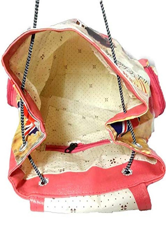 Zeki Women's & Girl's Doll Pittu Multicolor Backpack Soft Stylish Trendy Travel Outdoor College School Bags - Image 5