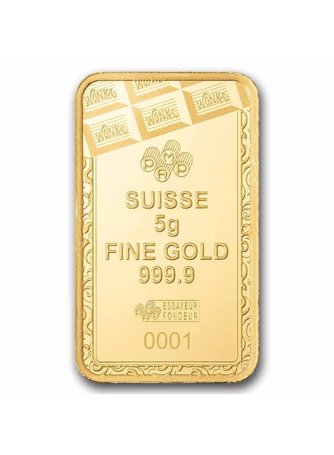 بامب سبيكة بامب سويس ويلي وانكا ٥ غرام ٢٤ قيراط - Image 4