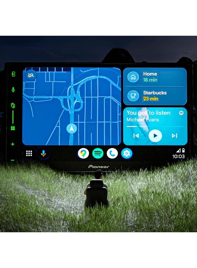 Pioneer DMH-A5650BT 6.8" AV Receiver with Wireless Apple CarPlay, Wireless Android Auto and Mirroring by Weblink Cast - Image 5