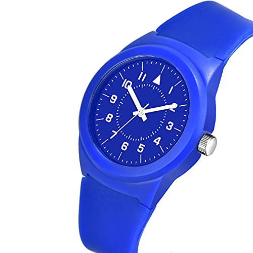 Acnos Blue Colors PU Strap Analog Watch for Women - Blue Strap - Image 2