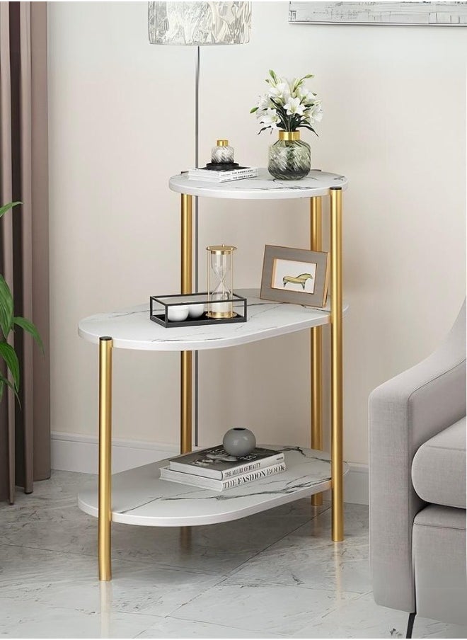 Multi-layer home side table, white/gold - pzsku/ZB57E6BD7946E84097DEEZ/45/_/1724127830/4a6cf72a-986b-4d4a-99e3-395696253cc4