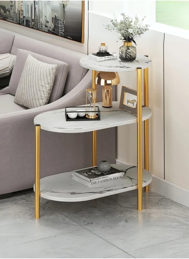 Multi-layer home side table, white/gold - pzsku/ZB57E6BD7946E84097DEEZ/45/_/1724127830/850e439a-dd19-484d-a30e-de966bf6b17d