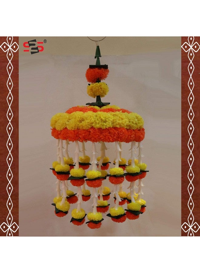 S2S زهور المارغول الاصطناعية القابلة لإعادة الاستخدام والغسل من S2S - مظلة جومر - عبوة من 1 - Image 1