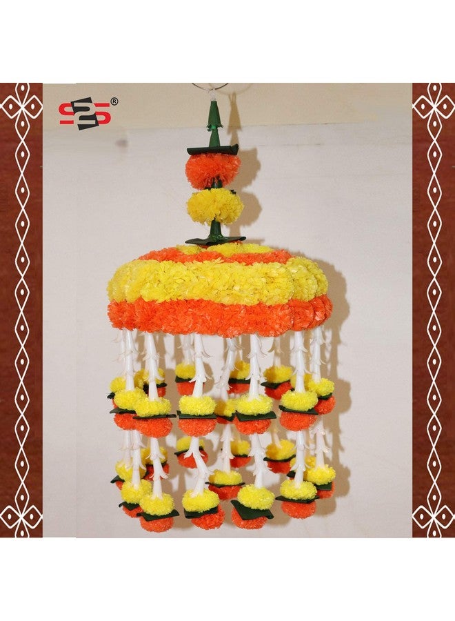 S2S زهور المارغول الاصطناعية القابلة لإعادة الاستخدام والغسل من S2S - مظلة جومر - عبوة من 1 - Image 4