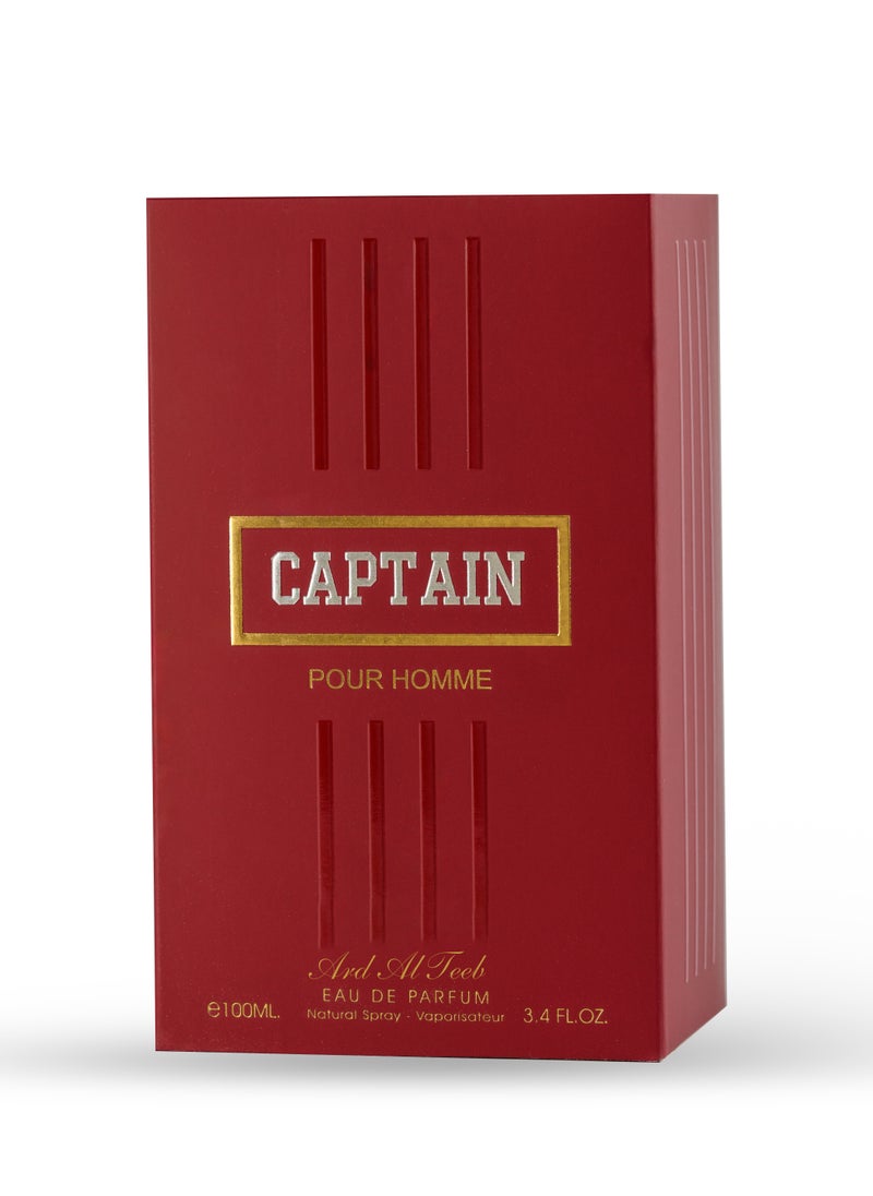 Ard Al Teeb Ard Al Teeb Captain Eau De Parfum for Male 100 ml  - Image 4