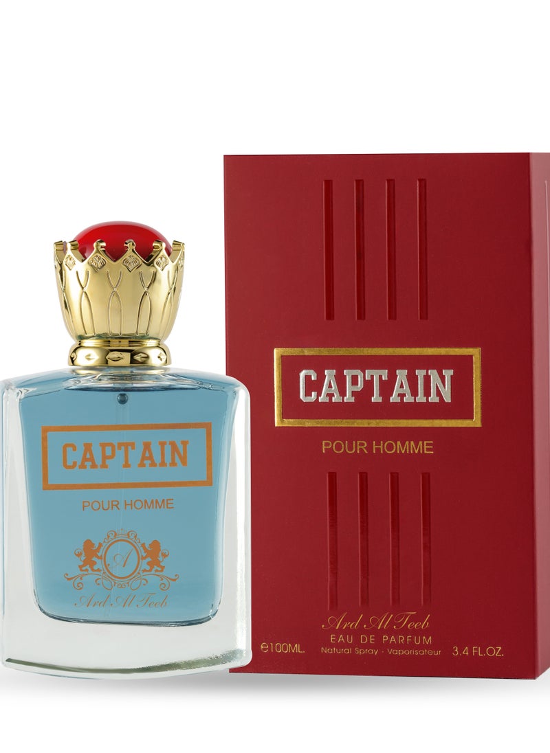 Ard Al Teeb Ard Al Teeb Captain Eau De Parfum for Male 100 ml  - Image 2