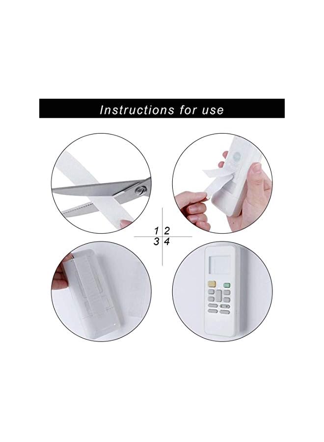 PROMASS promass Hook and Loop Tape, Velcro Tape Adhesive Hook and Loop Strip Tape Self Adhesive Sticky Back Fastening Tape Heavy Duty Reusable Double Sided Sticky Back Fastening Tape, 6M * 2CM  - Image 4