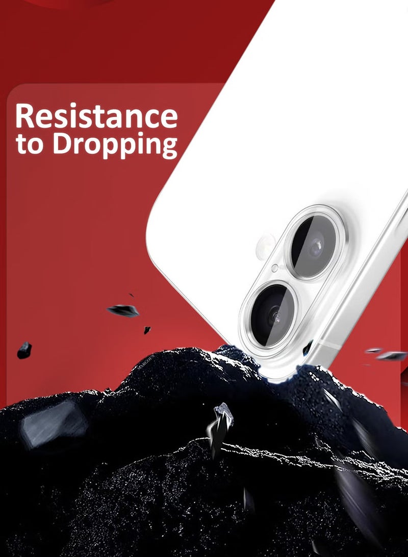 ELTRAZONE iPhone 16 Camera Lens Protector – Ultra HD Tempered Glass, 9H Hardness, Anti-Scratch, Case Friendly, Easy Installation Clear Lens Cover - Image 3