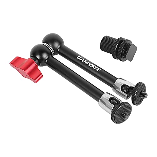 CAMVATE 11 inch Adjustable Articulating Friction Magic Arm Compatible with LCD Monitor, DSLR Camera Rig, LED Lights, Flash Light - 1477 - Image 3